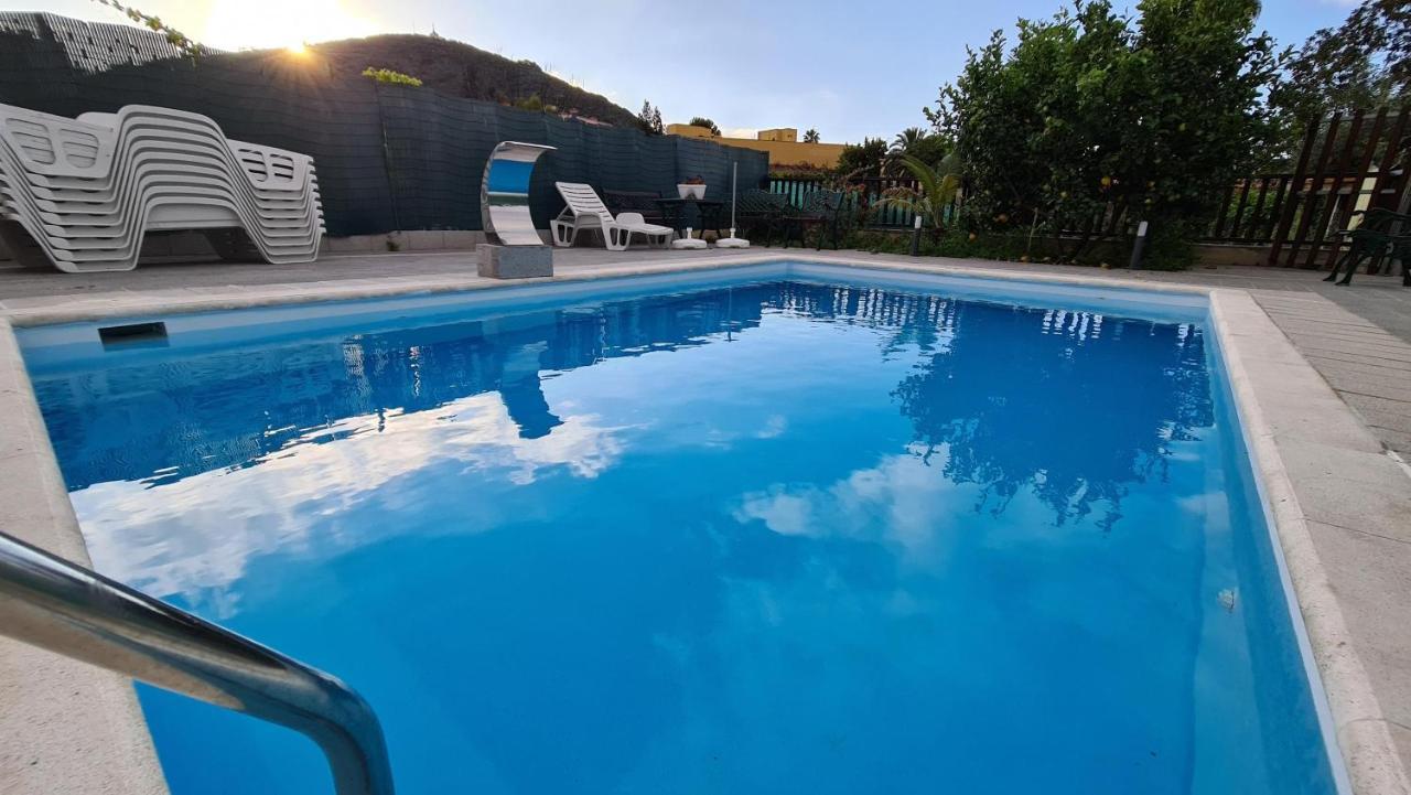 El Llanete Villa Vega de San Mateo Bagian luar foto